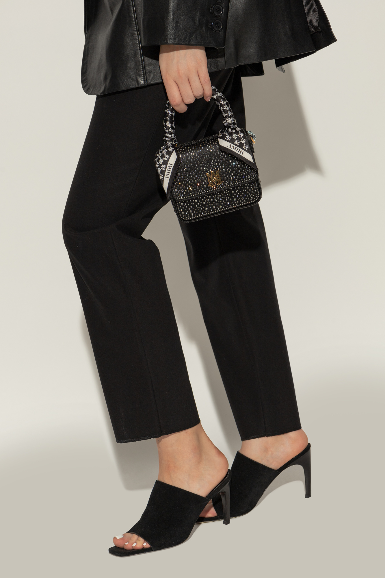 【AMIRI】WOMEN'S クリスタル バッグ WOMEN - WOMEN'S CRYSTAL MICRO MA BAG - Pink | AMIRI